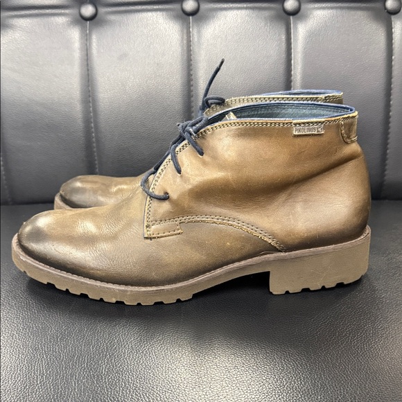 PIKOLINOS Brown Leather Chukka Boots main image 7